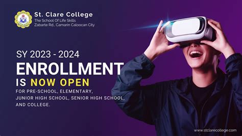 st clare college lms|ENROLLMENT FOR SCHOOL YEAR 2023.